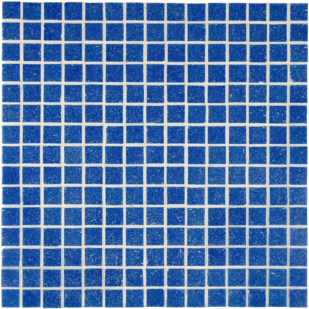 Mosaique decoration bleu marine