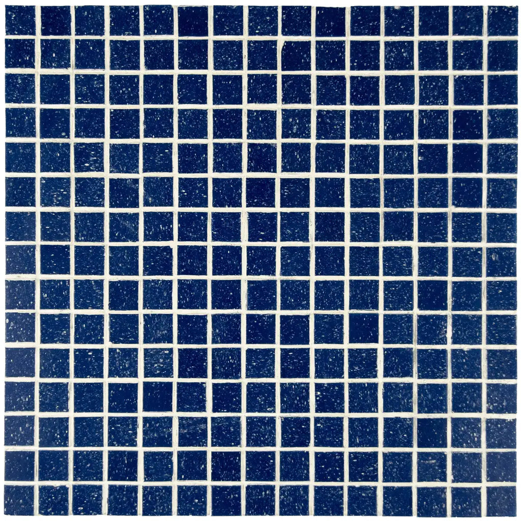 Mosaïque décoration bleu cobalt papier