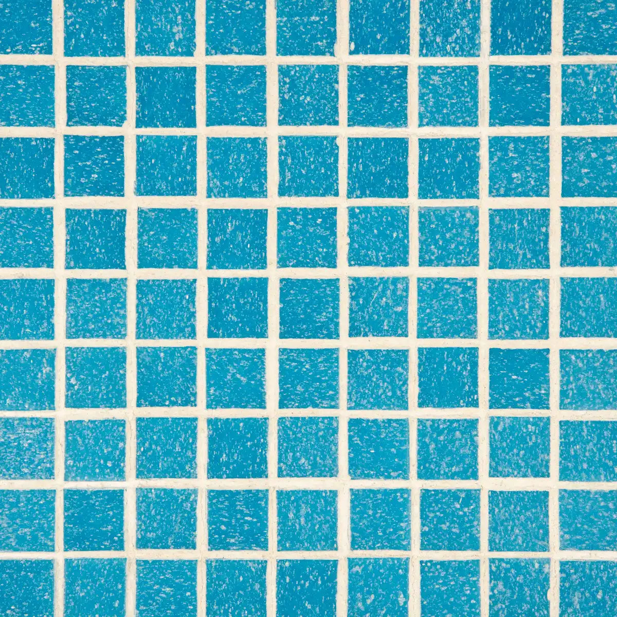 Mosaique decoration bleu