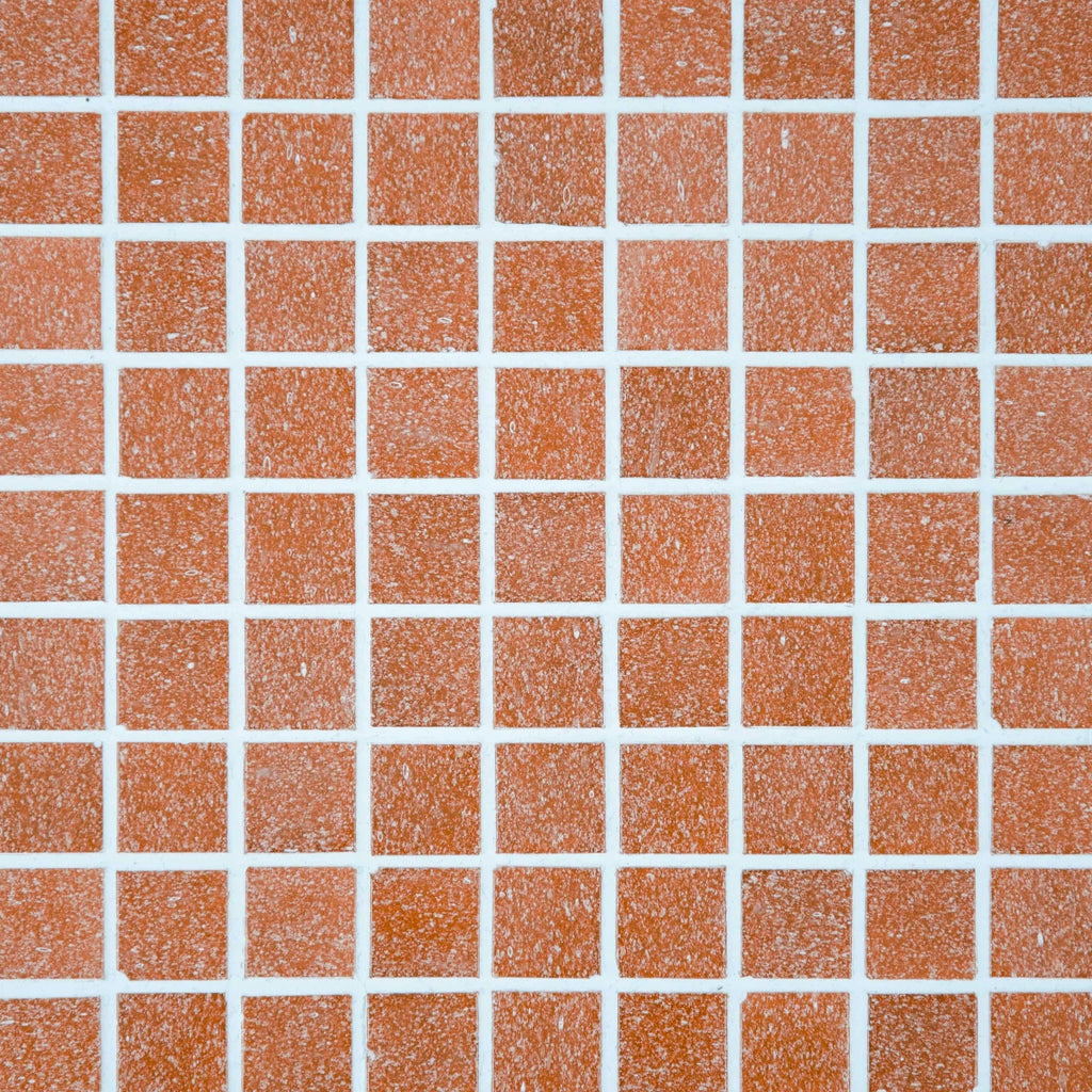 Mosaique orange saumon papier