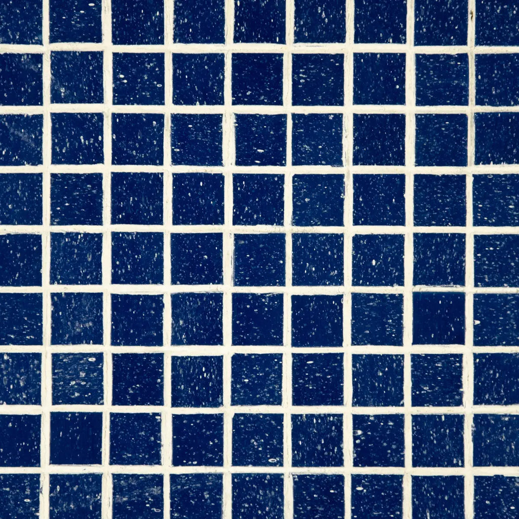 Mosaïque décoration bleu cobalt papier