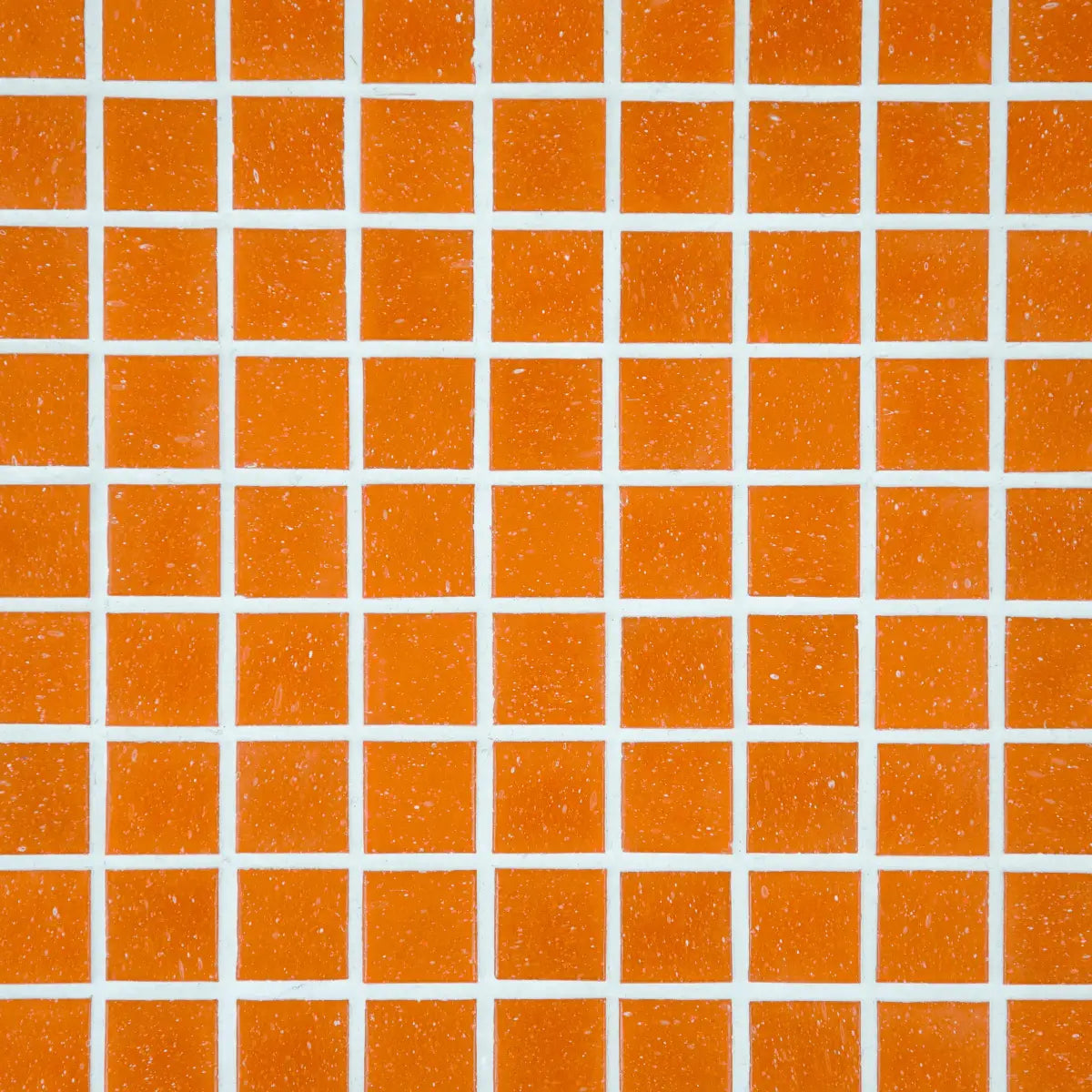 Mosaique decoration orange clair papier