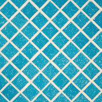 Mosaique decoration bleu