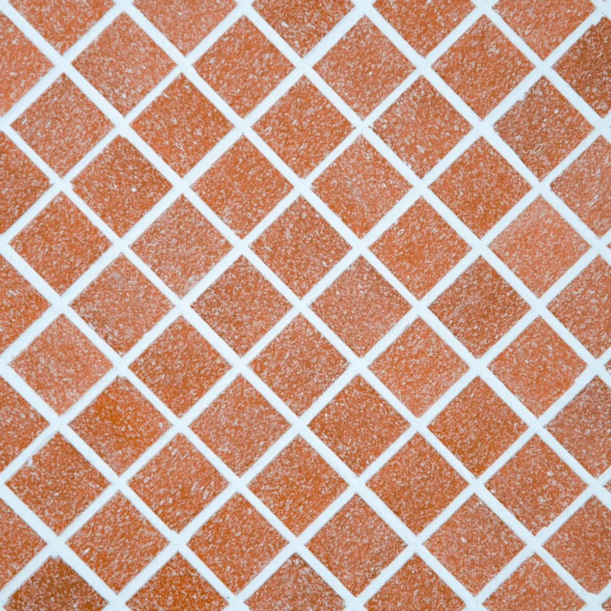 Mosaique orange saumon papier