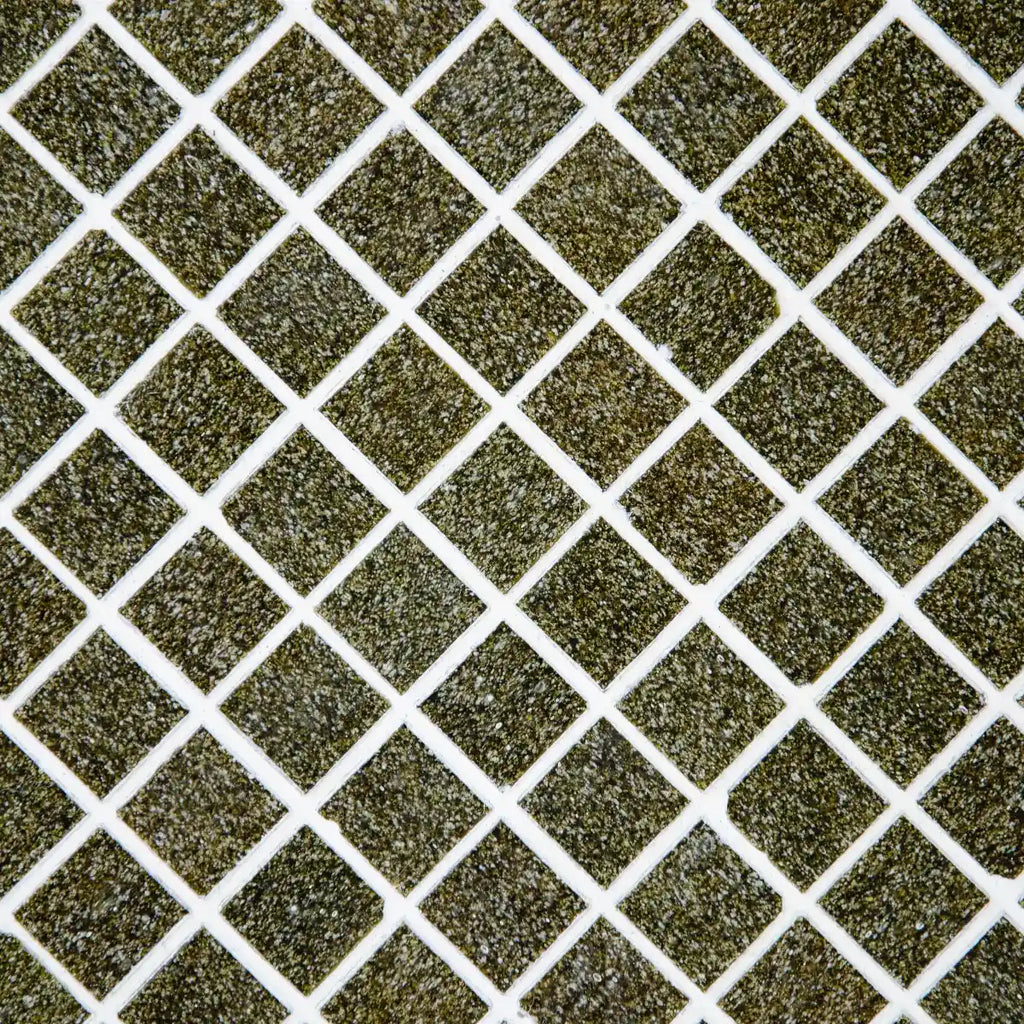 Mosaique decoration marron papier b75