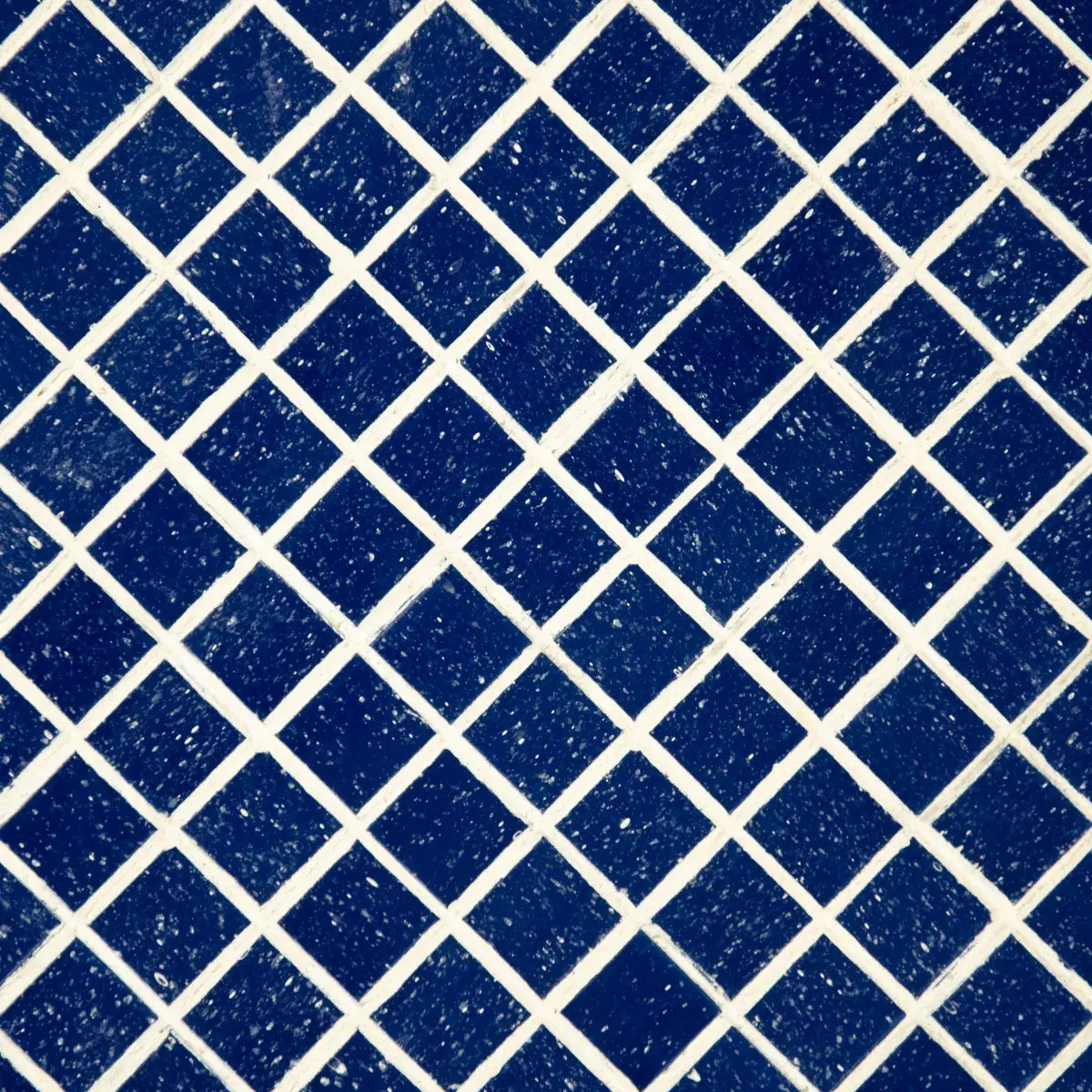 Mosaïque décoration bleu cobalt papier
