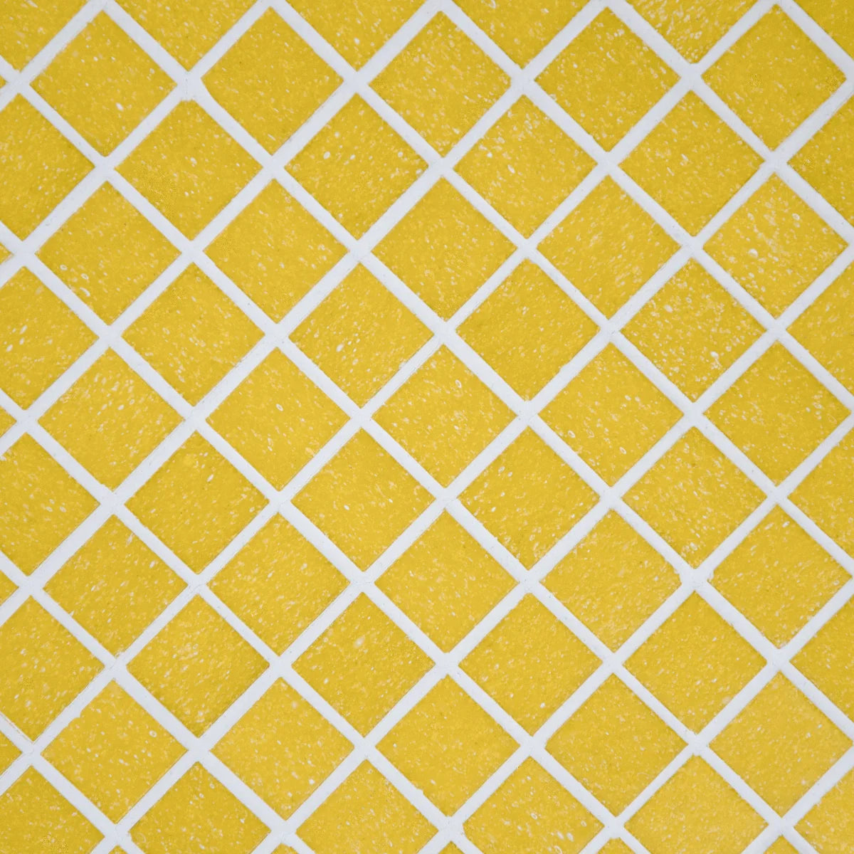 Mosaique decoration jaune papier