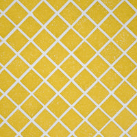 Mosaique decoration jaune papier
