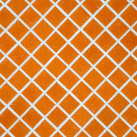 Mosaique decoration orange clair papier