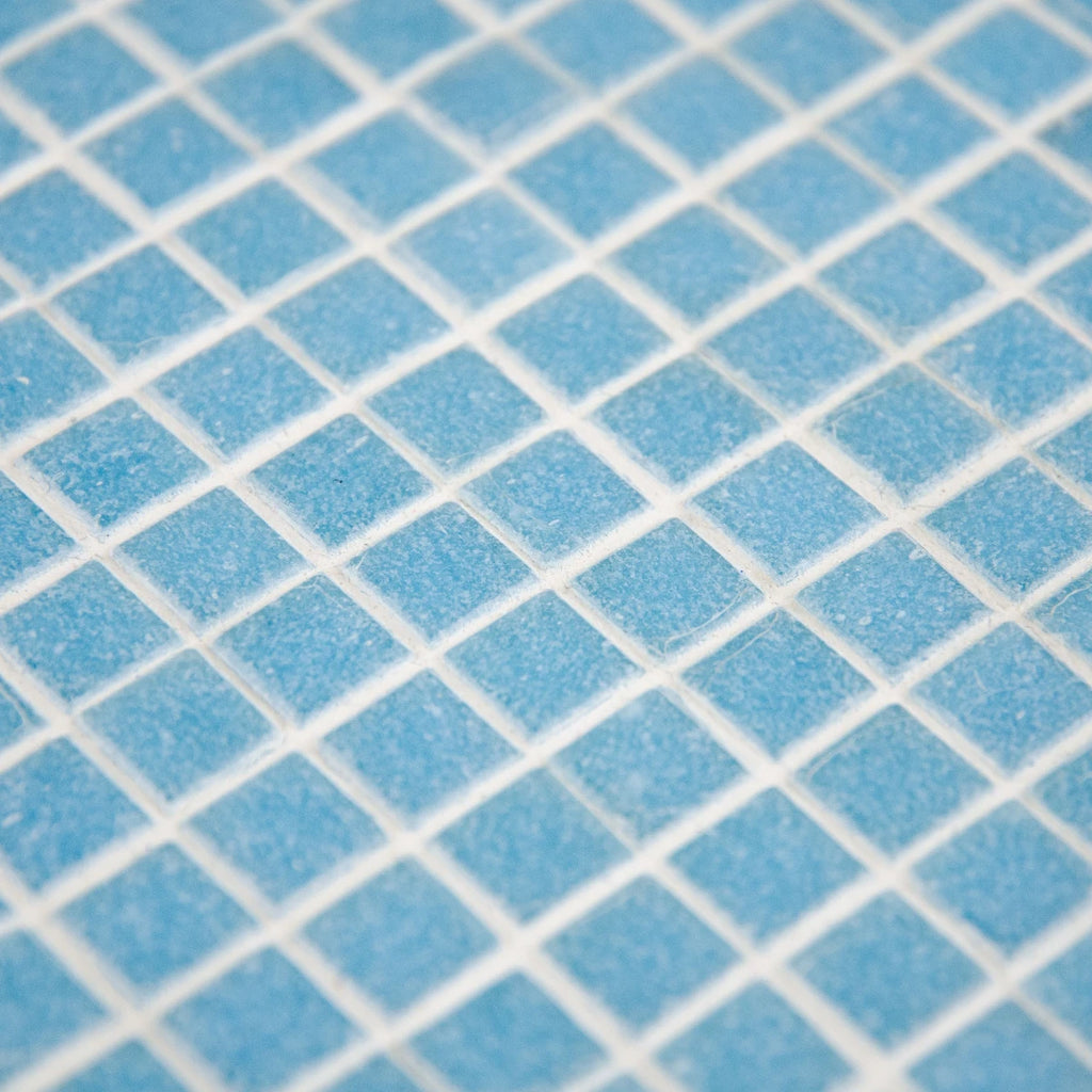 Mosaique decoration bleu clair a02