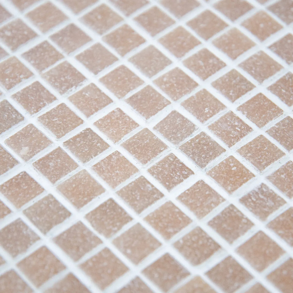 Mosaïque décoration beige clair papier
