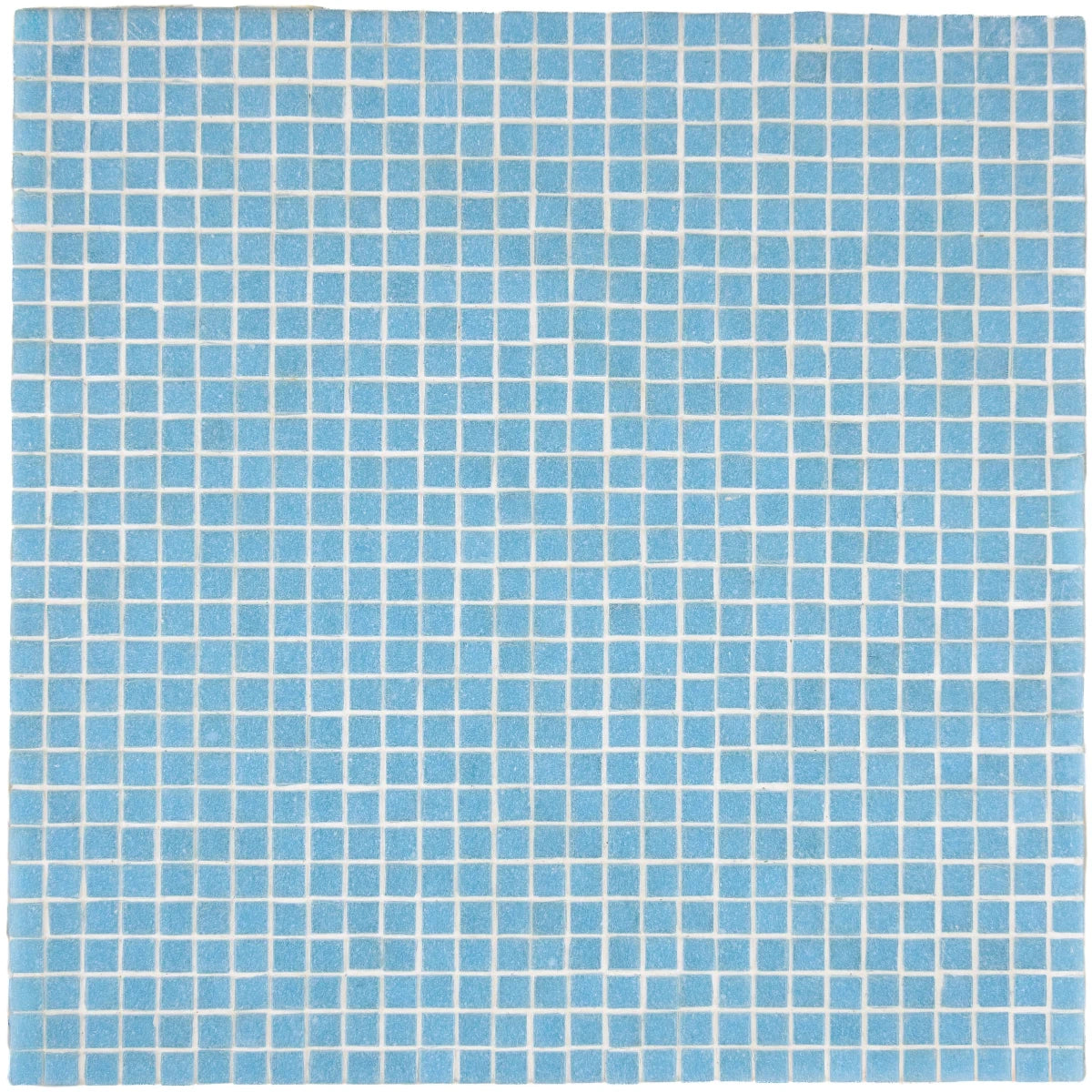 Mosaique decoration bleu clair a02
