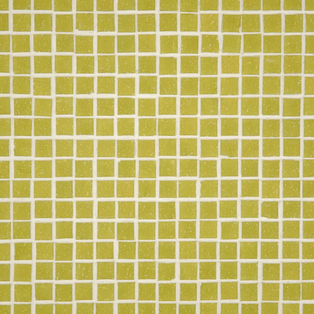 Mosaique decoration jaune d94