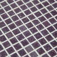 Mosaïque décoration violet