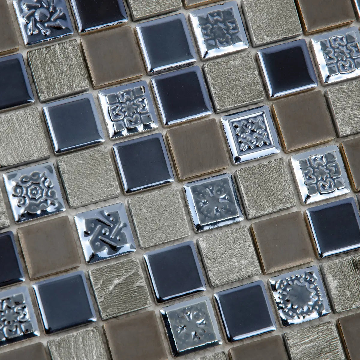 Mosaïque smocky grey