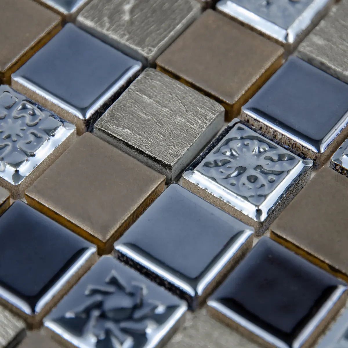 Mosaïque smocky grey