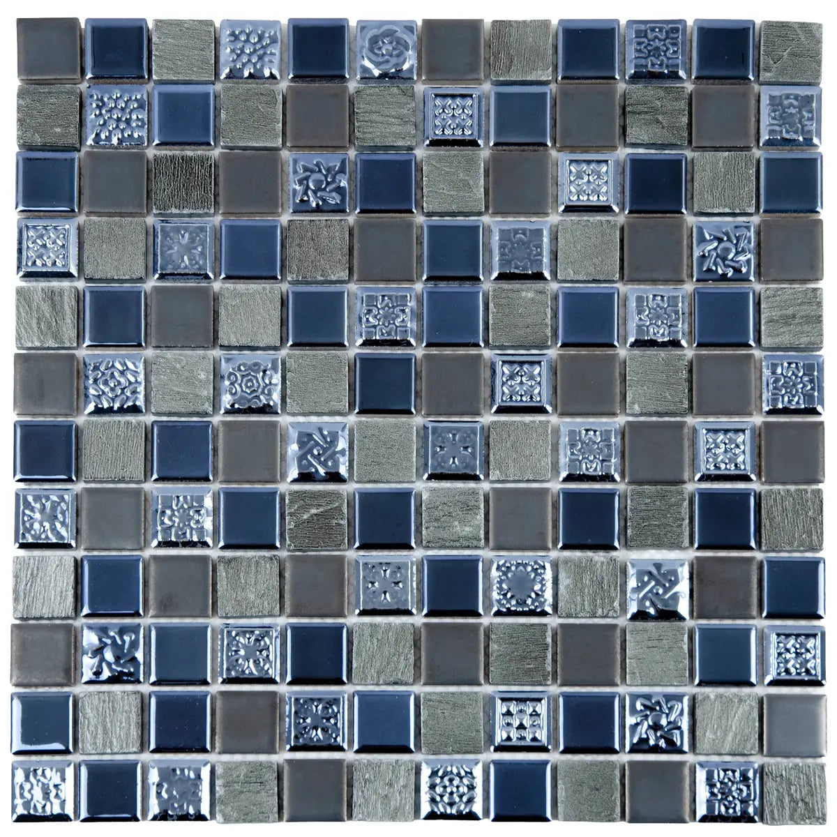 Mosaïque en marbre en aluminium 