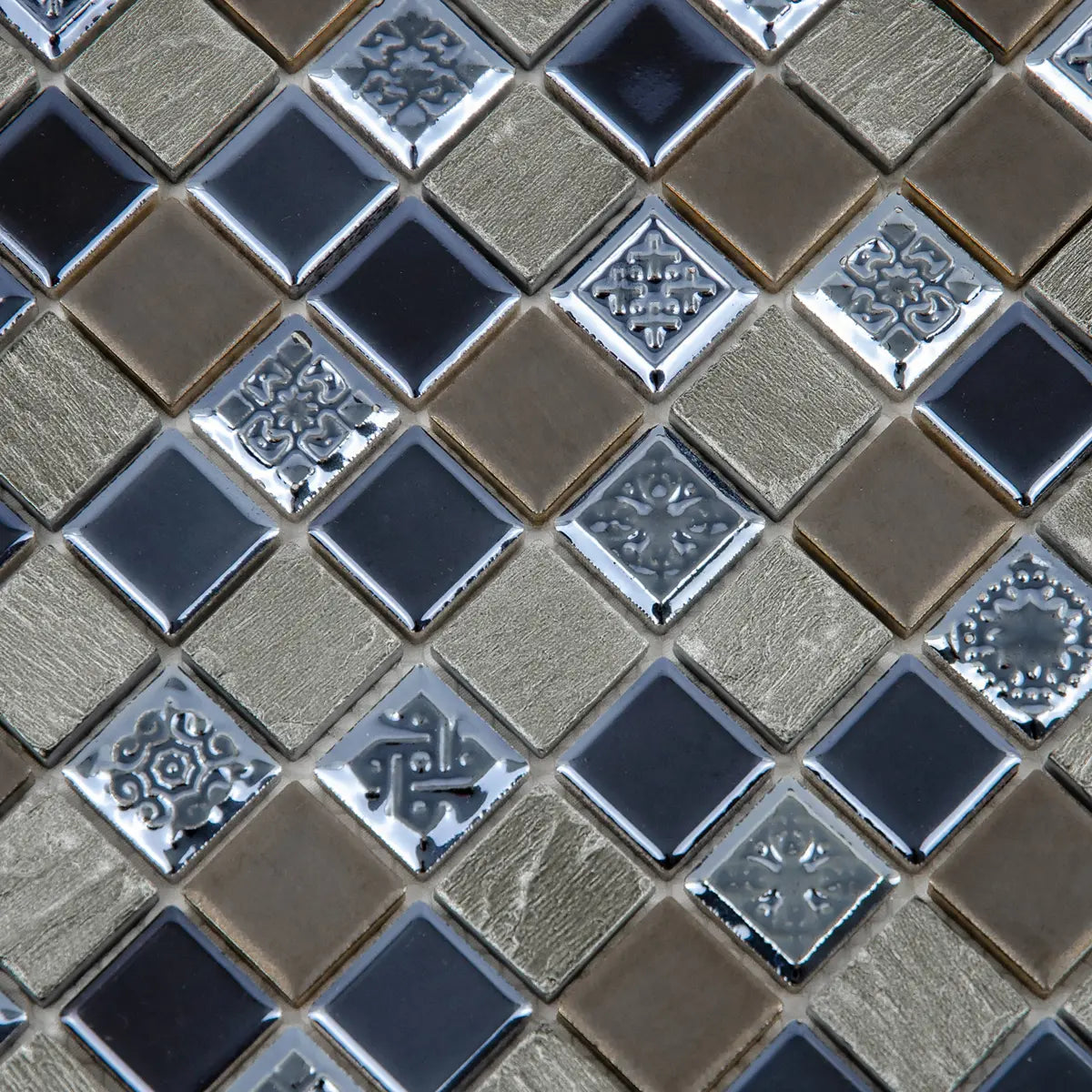 Mosaïque smocky grey