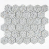 Mosaïque Hexagone Terrazzo Light Grey