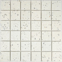 Mosaïque Terrazzo Ivoire