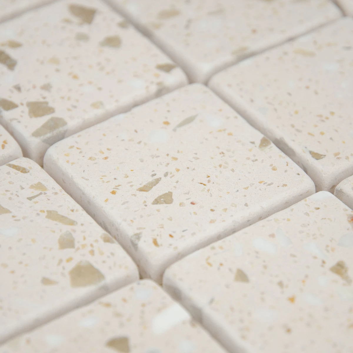 Texture et rendu de la Mosaïque Terrazzo Nude
