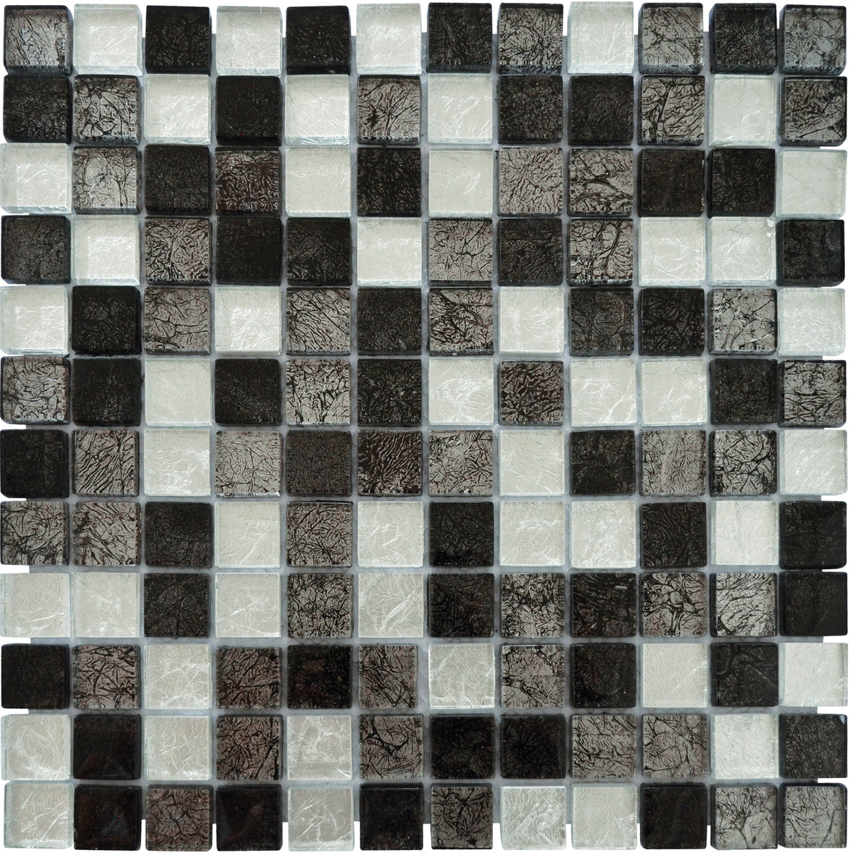 Mosaïque les sublimes silver black petit format