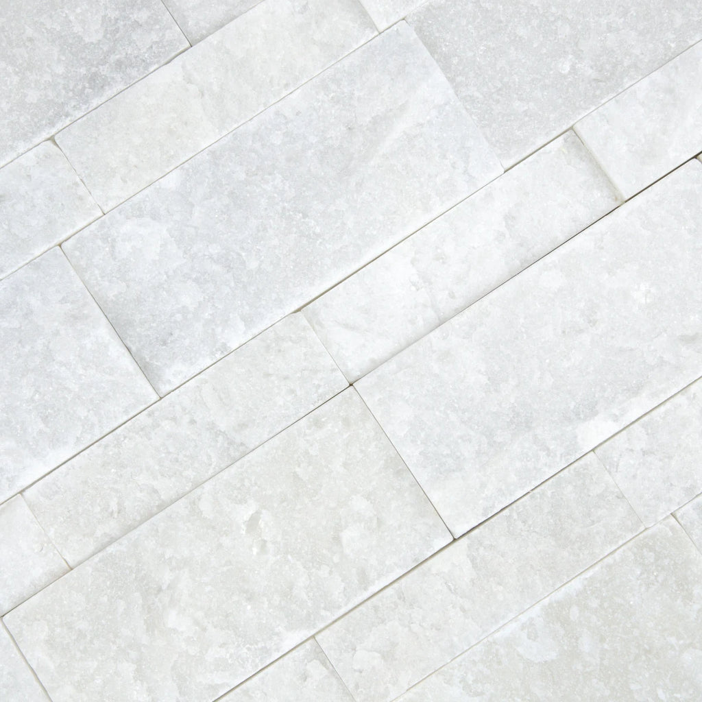 Texture et rendu du Parement Marbre Blanc