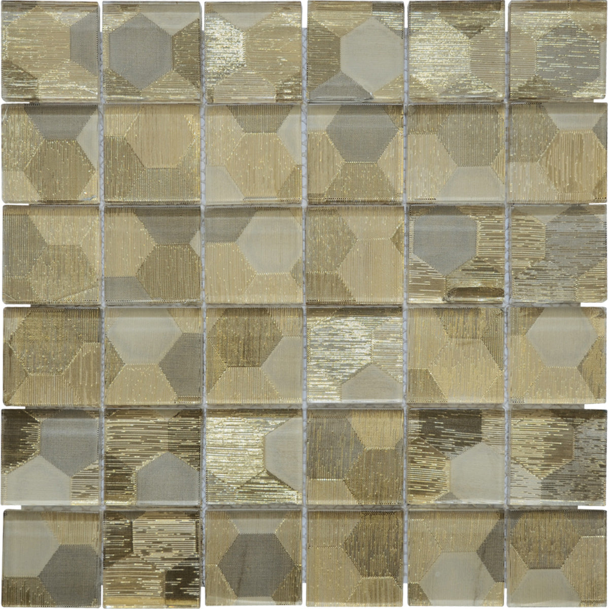 Mosaïque select hexa or