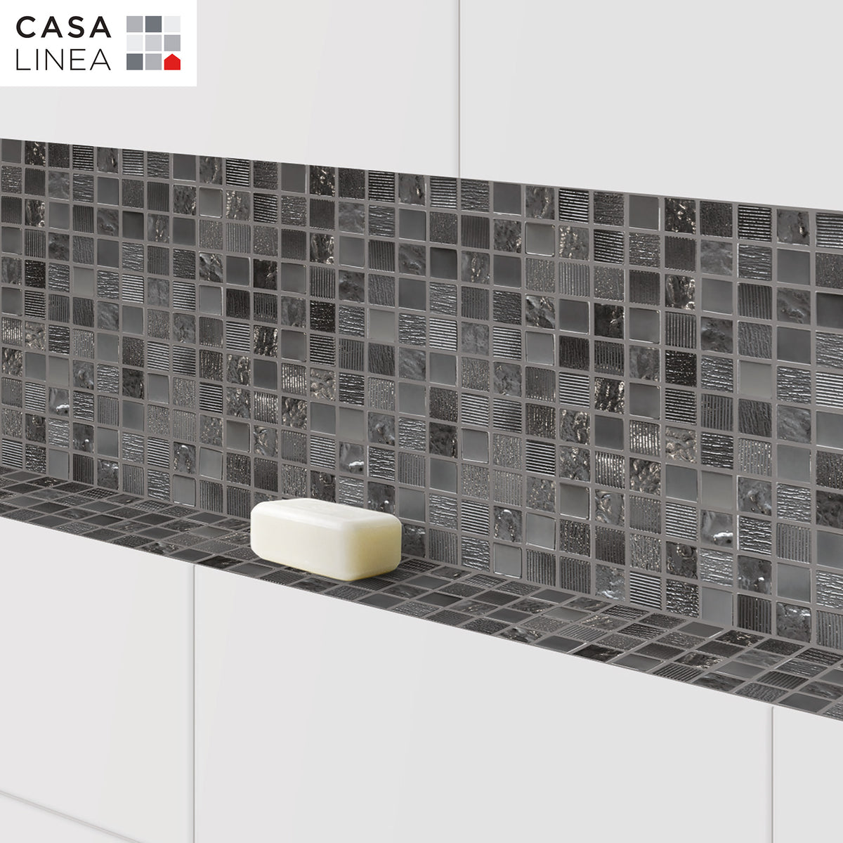 Mosaïque glossy noir