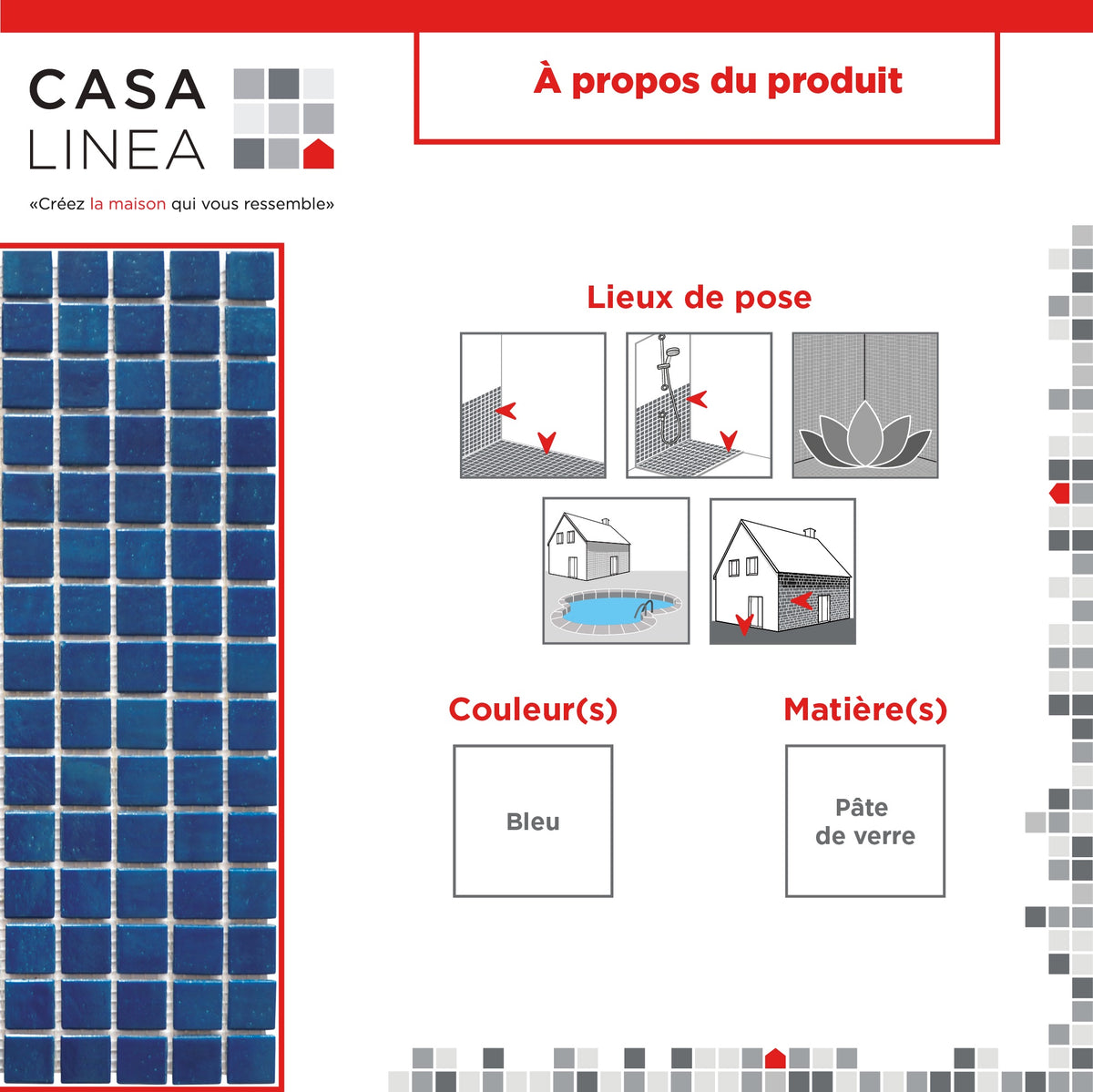 Mosaique similis marine