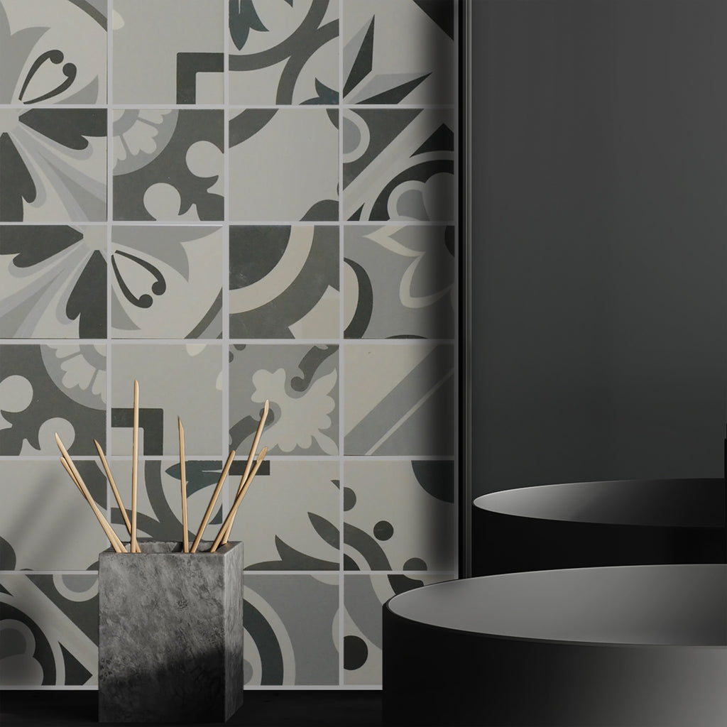 Mosaïque cimento Grey